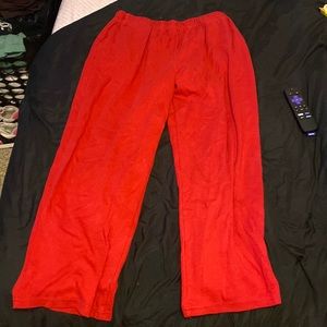 Red Sweatpants